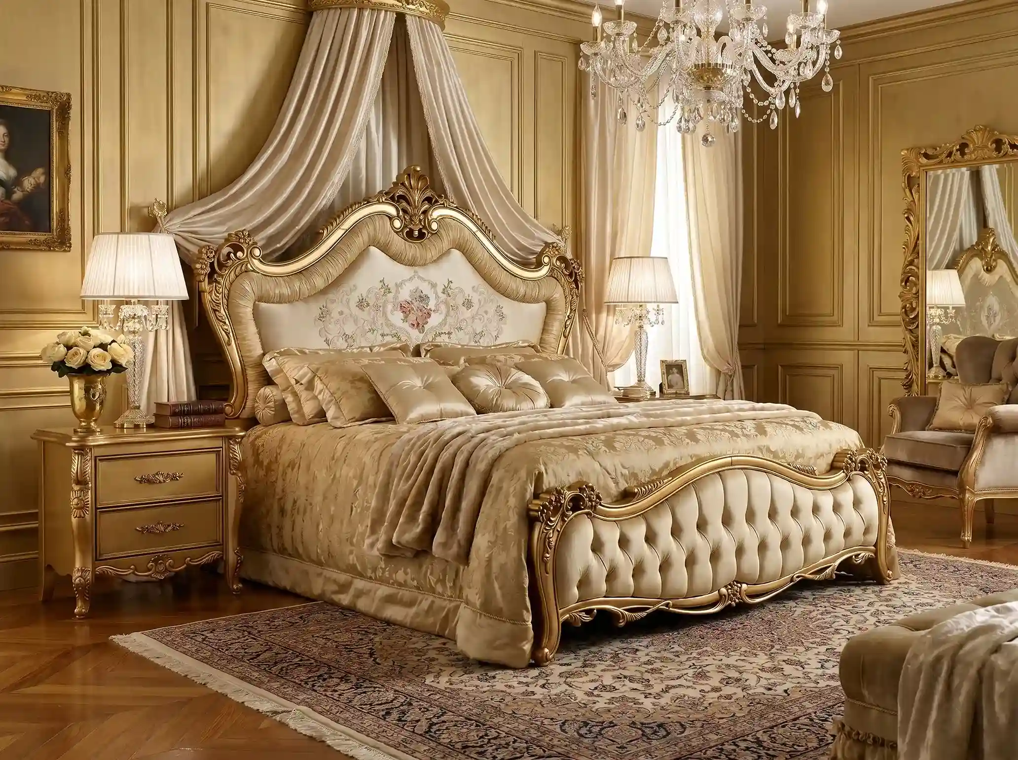 Victoria Crown Bedset